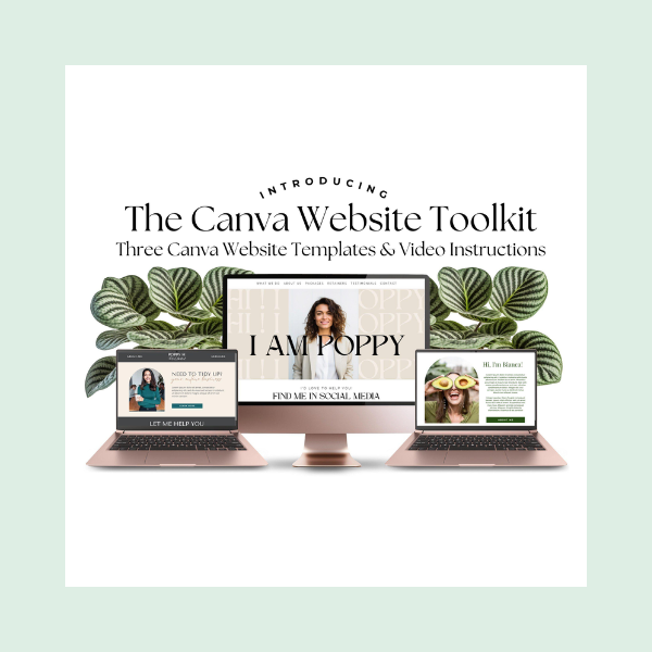 The Canva Website Toolkit by Christina Petersen