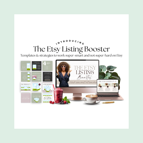The Etsy Listing Booster Course by Christina Petersen